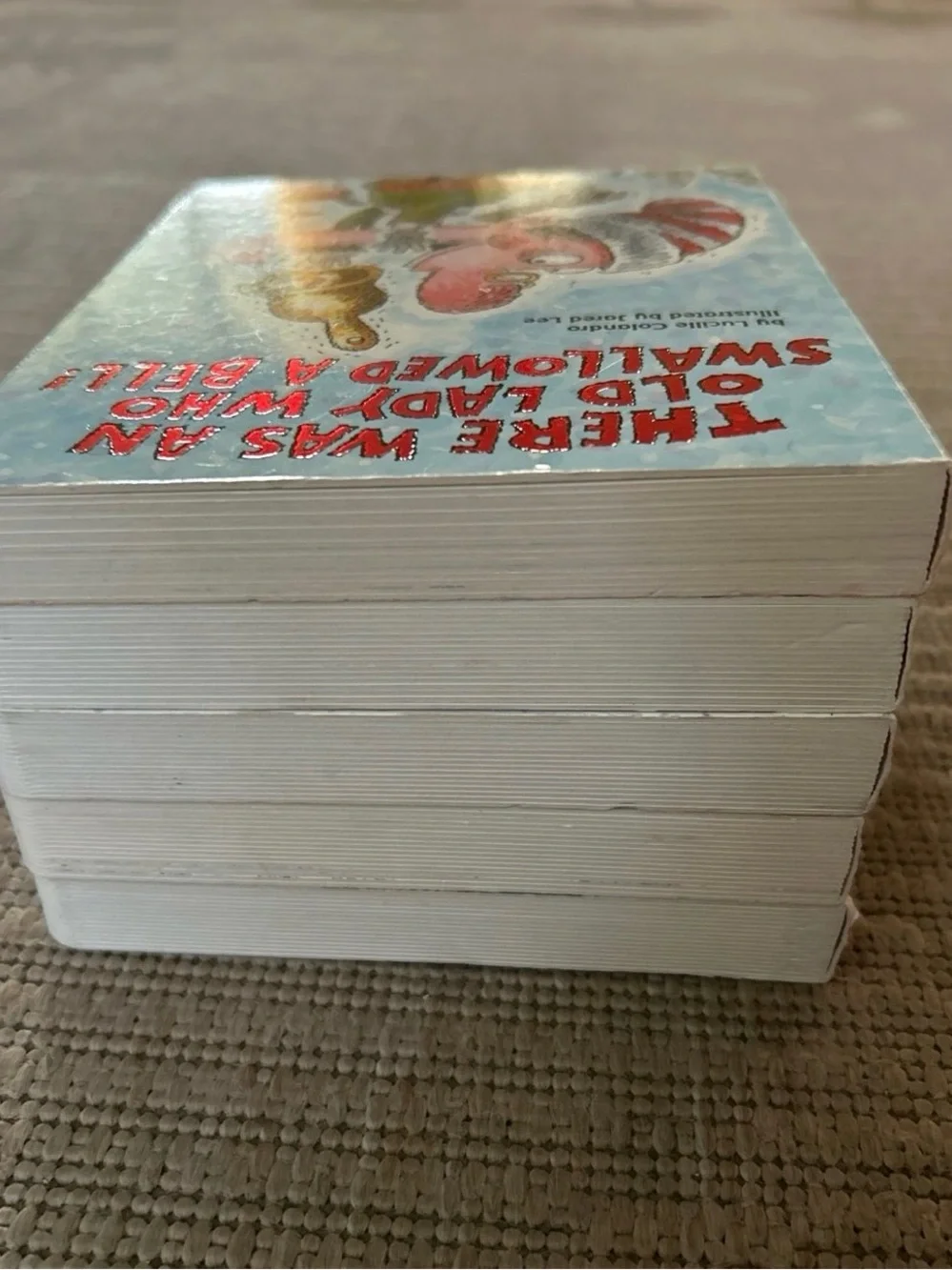 There Was An Old Lady Who .. Board Books
